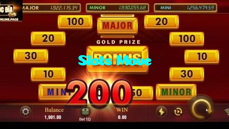 Slots Move casino presented on mobile device in Pakistan with slots and live games
